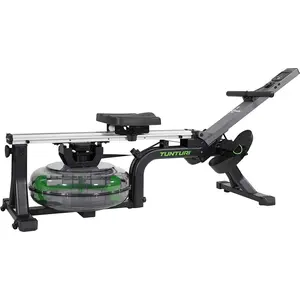Tunturi Rudergerät R50W Cardio Fit, Rudermaschine mit Wasser, Rowing M...