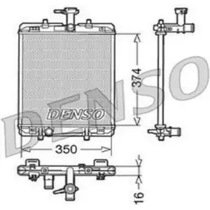 DENSO Kühler, Motorkühlung DRM21602 günstig