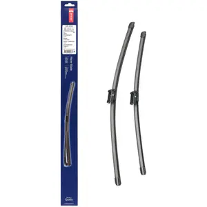 DENSO Flachwischer-Set DF-233 (530/475 mm, Rechtslenker): Zwei leise, ...