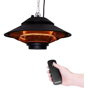 Vonroc Infrarot Heizstrahler hängend Terrasse - Deckenheizstrahler Auß...