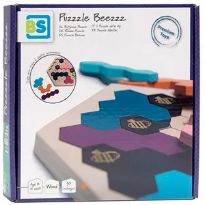 BS Bienen Puzzle aus Holz