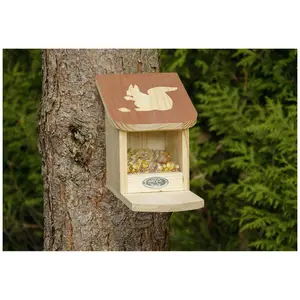 Esschert Design Eichhörnchen Futterhaus, Vogelhaus günstig