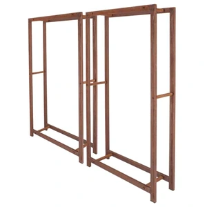 Esschert Design - Holzaufbewahrungsset Rost L - 2 Stück günstig