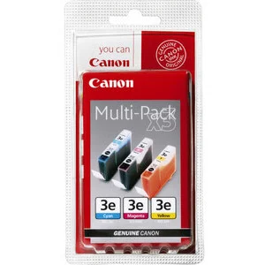 Canon BCI-3e C/M/Y, Tinte auf Pigmentbasis, 3 Stück(e), Multipack