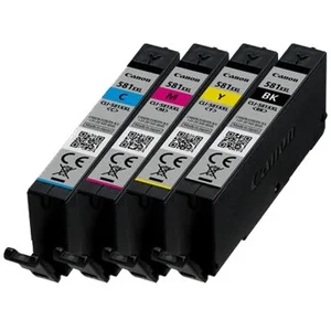 Canon CLI-581CMYK XXL, Schwarz, Cyan, Magenta, Gelb, Tinte auf Pigment...