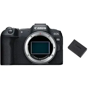 Canon EOS R8 Battery Kit (24.20 Mpx, Vollformat), Kamera, Schwarz