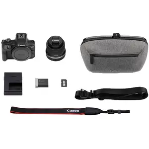Canon EOS R100 + RF-S 18-45mm F4.5-6.3 is STM Objektiv + Kameratasche ... günstig