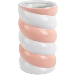 Mittelgroße Vase Present Time Marshmallow 23x13,5 cm günstig
