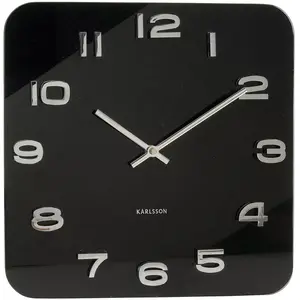 Wanduhr Glas Karlsson Vintage 35x35x4x0,3 cm günstig