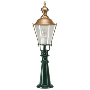 Wegeleuchte Elburg, grün, Höhe 75 cm, Metall, IP44