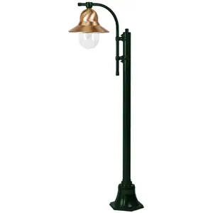 Mastleuchte Toscane 1-fl. 150 cm, grün
