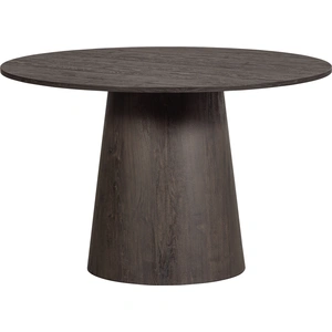 Woood Maan Esstisch Rund Aus Mdf, Dunkel Braun, Ø 120 Cm günstig