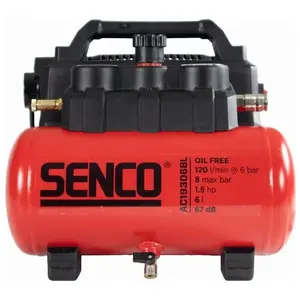 Senco, Kompressor, AC19306BL-EU. AIR COMPRESSOR 230V 6L (6 l, 8 Bar)