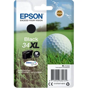 Epson Tinte schwarz 34 XL (C13T34714010)