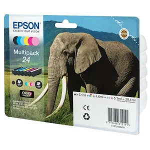 Epson 24, Claria Photo HD, Multipack Tintenpatrone (original Epson 24)