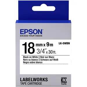 Epson Lk-5wbn Farbbänder 18 Mm günstig