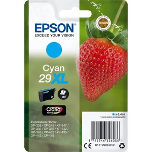Epson Original 29XL Erdbeere Druckerpatrone - cyan (C13T29924012)