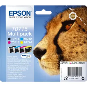 Epson Original Epson T0715 Multipack (C13T07154012) Tintenpatrone