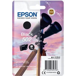 Epson Original 502 Fernglas Druckerpatrone - schwarz (C13T02V14010)