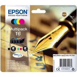 Epson 16 / C13T16264010 Multipack BK/C/M/Y (4-tlg) Nachfülltinte (x)