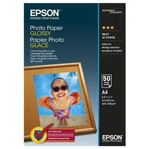 Epson - Fotopapier, glänzend - A4 (210 x 297 mm) - 200 g/m2 - 50 Blatt günstig