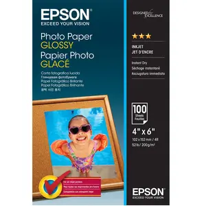 Epson Glänzendes Fotopapier 100 Blatt 10x15 Cm günstig