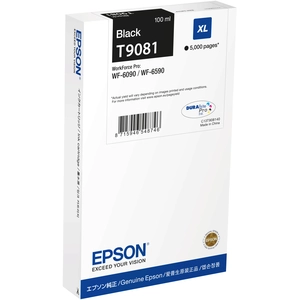 Epson Tintenpatrone XL Black, High (L) Yield, Schwarz, Tinte auf Pigmentbasis, 100 ml, 1 Stück(e), 5000 Seiten