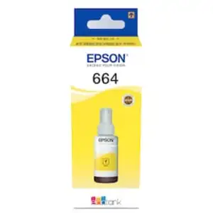 Epson Original T6644 Nachfülltinte gelb 6.500 Seiten 70ml (C13T664440)