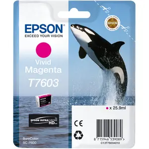 Epson T7603 Viv Magenta, Magenta, 25,9 ml, 1 Stück(e), Einzelpackung