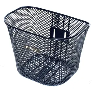 Basil Toronto, Vorderseite, Fahrradkorb, Stahl, Schwarz, 5 kg, 260 mm günstig