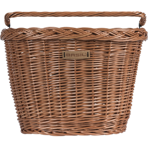 Basil Bremen, Vorderseite, Fahrradkorb, Braun, 5 kg, 390 mm, 290 mm günstig