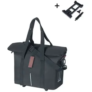 Lenkertasche mit Haken Basil City Mik KF Schwarz 8/11 L günstig