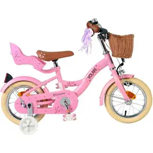 Volare Blossom Kinderfahrrad - Mädchen - 12 Zoll - Rosa günstig