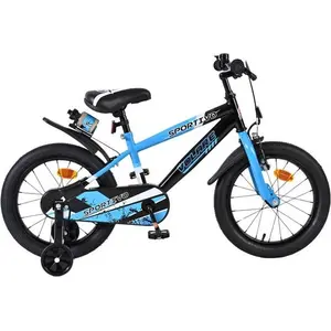 Volare Sportivo Kinderfahrrad - Jungen - 16 Zoll - Blau Schwarz günstig