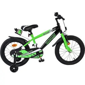 Volare Sportivo Kinderfahrrad - Jungen - 16 Zoll - Grün Schwarz günstig