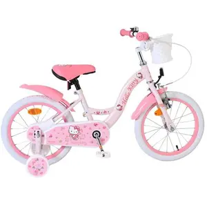 Volare Hello Kitty Kinderfahrrad - Mädchen - 16 Zoll - Rosa günstig