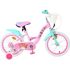 Volare Paw Patrol Kinderfahrrad - Mädchen - 16 Zoll - Rosa günstig