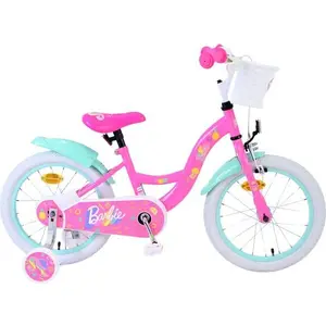 Volare Barbie Kinderfahrrad - Mädchen - 16 Zoll - Rosa günstig