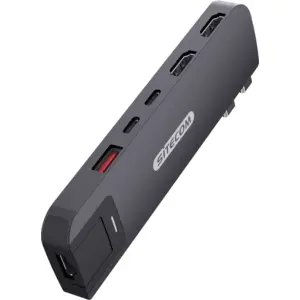 Sitecom MacBook Pro Multiport Hub 6-in-2 Schwarz