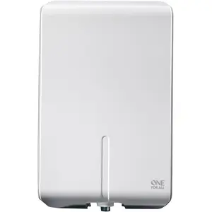 One for All DVB-T FHD Outdoor SV-9455 (Flachantenne, DAB/ DAB+, DVB-T / -T2), SAT Spiegel + SAT Antennen, Weiss