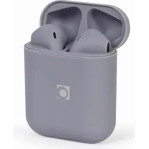 Gembird TWS In-Ear Kopfhörer Seattle Misty Grau Bluetooth 5.0