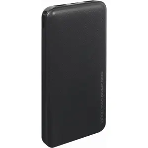Gembird Powerbank 10000 mAh in Schwarz - Kompaktes Ladegerät für unterwegs günstig