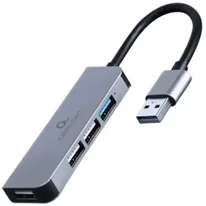 Gembird UHB-U3P1U2P3-01, Kabelgebunden, USB 3.2 Gen 1 (3.1 Gen 1) Type...