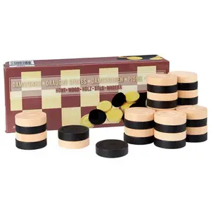Abbey Draughts Pieces Set Brettspiel