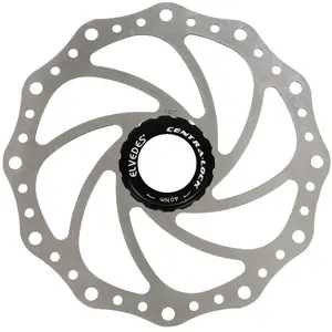 Bremsscheibe + Center Lock Elvedes SC18 Schwarz 180 mm günstig