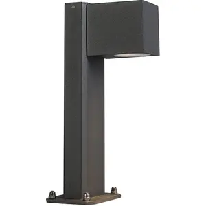 Smarte Außen Stehleuchte Anthrazit 30 cm IP44 inkl  WiFi GU10 Baleno