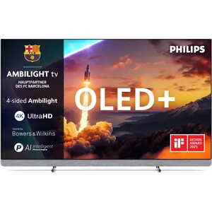 Philips 55OLED910/12, 139,7 cm (55"), 3840 x 2160 Pixel, OLED, Smart-TV, WLAN, Metallisch