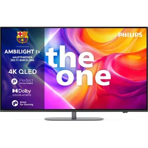 philips 65pus9060/12 the one 164 cm (65") qled ambilight tv grau günstig