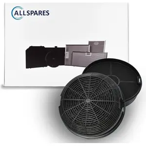 AllSpares Aktivkohlefilter (2x) für Dunstabzugshauben geeignet für