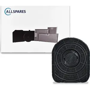 AllSpares Aktivkohlefilter für Dunstabzugshauben geeignet für Bosch DH...